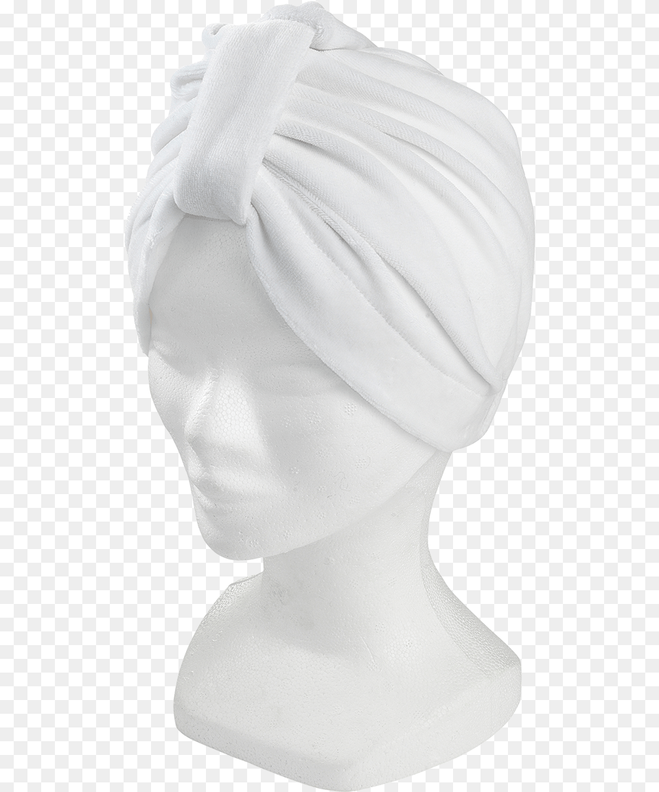 White Turban Bust, Clothing, Adult, Female, Person Free Png Download