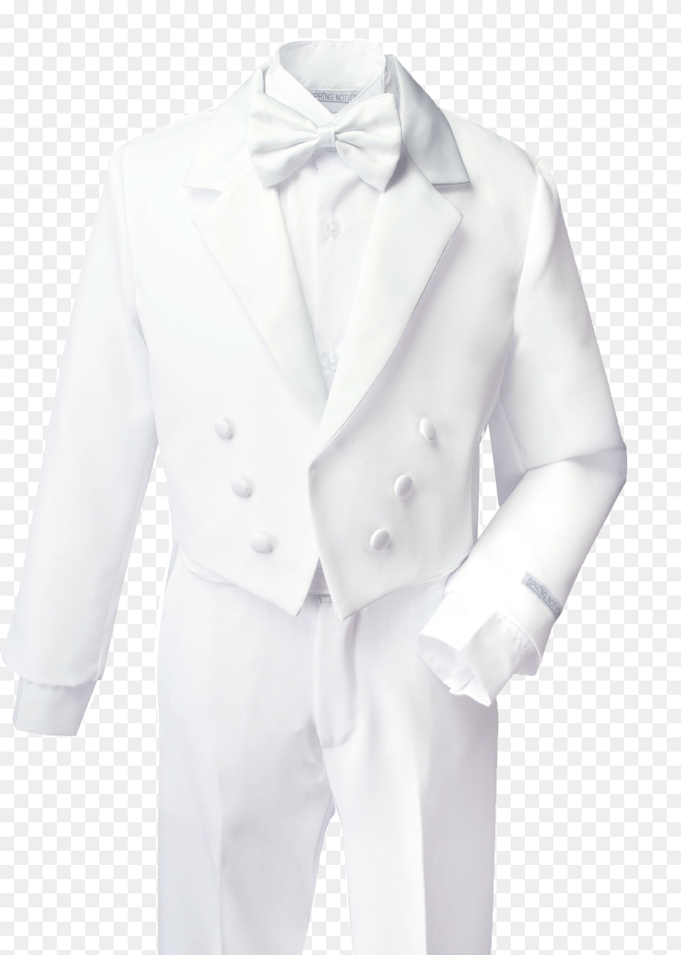 White Tuxedo Suit Transparent Tuxedo, Clothing, Formal Wear, Shirt, Coat Free Png