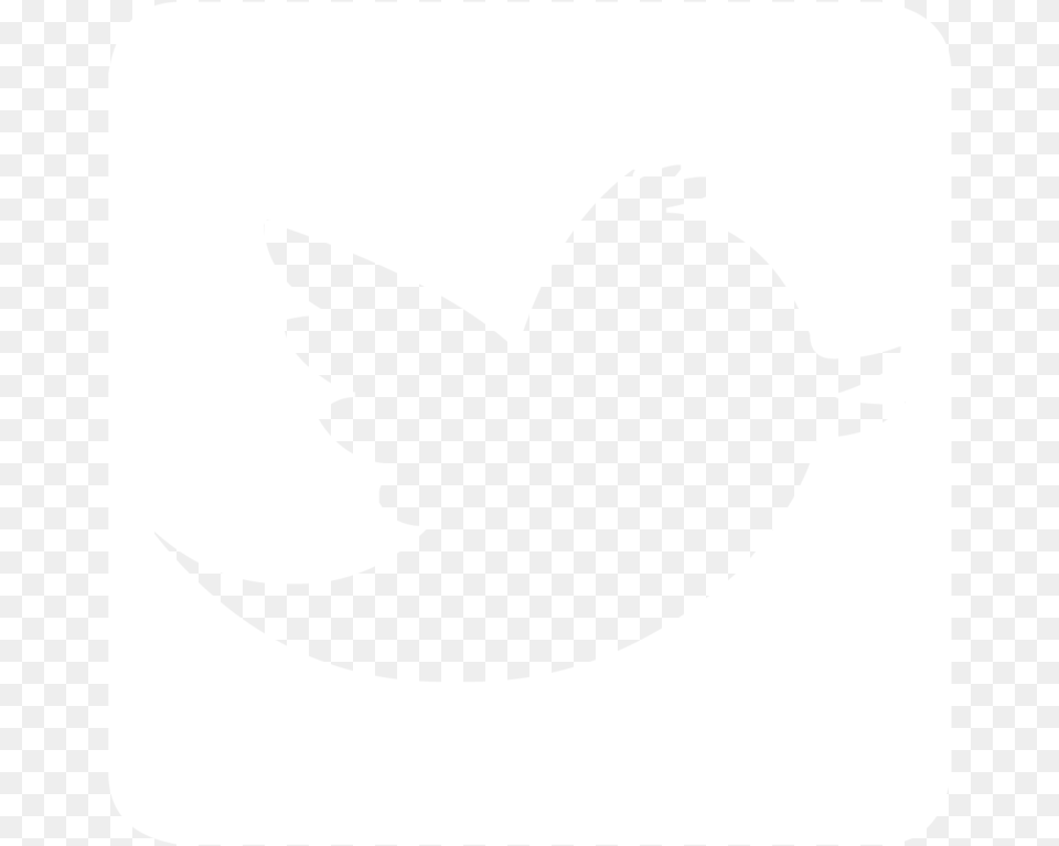 White Twitter Twitter Logo Hd, Silhouette, Stencil, Animal, Fish Free Png