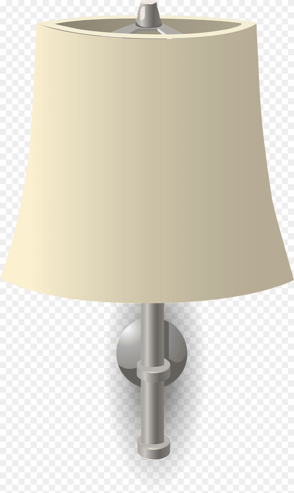 White Typical Shade Wall Lamp Clipart, Lampshade, Table Lamp Free Png Download