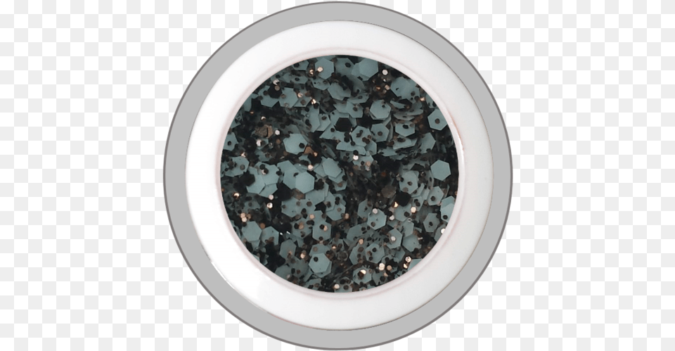 White U2013 Confetti Glitter Colorgel Circle Free Png Download
