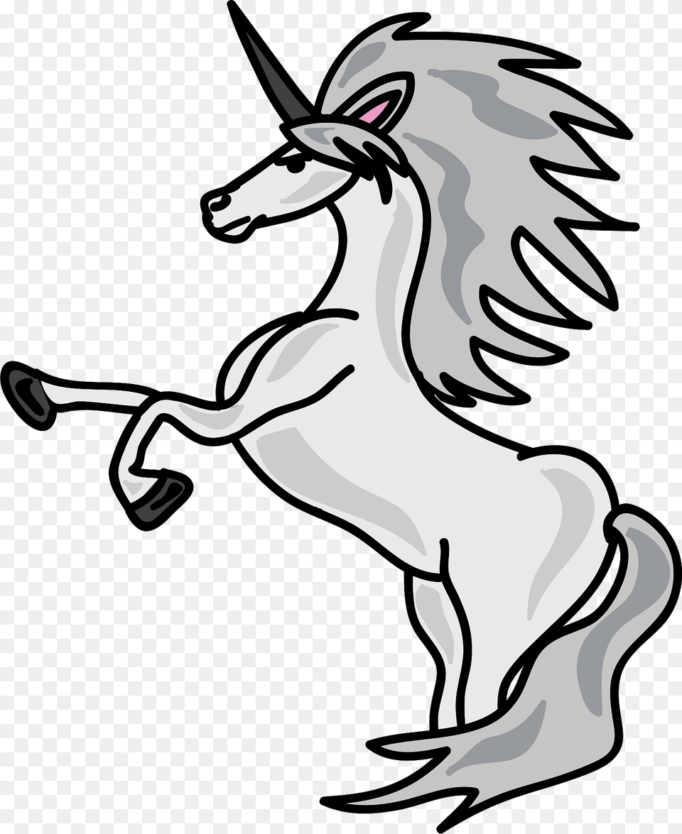 White Unicorn Clipart, Animal, Mammal, Kangaroo, Horse Free Png Download