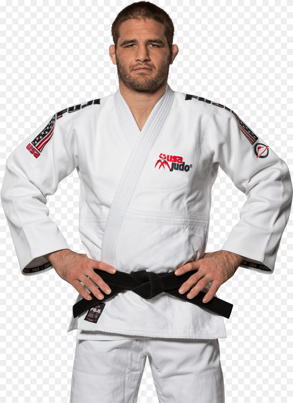 White Usa Judo Gi, Sport, Person, Martial Arts, Man Free Png Download