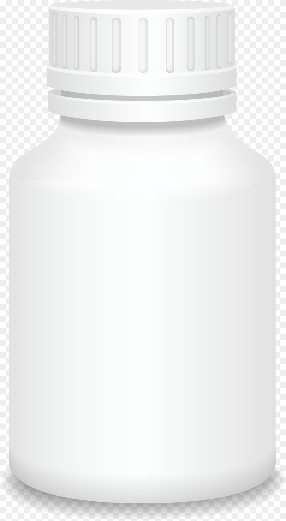 White Vector Medicine Bottle Download Plastic Bottle, Jar, Shaker Free Png