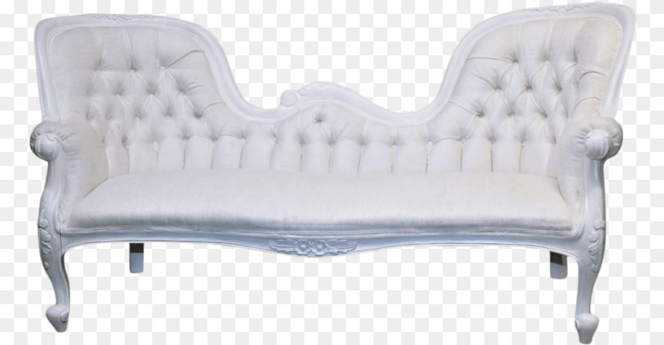 White Velvet Sofa Studio Couch, Furniture, Crib, Infant Bed, Cushion Free Transparent Png