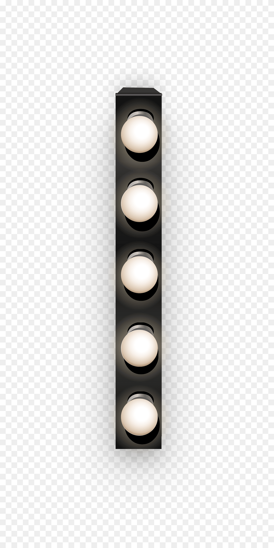 White Vertical Vanity Light Wall Lamp Clipart, Lighting, Traffic Light Png Image