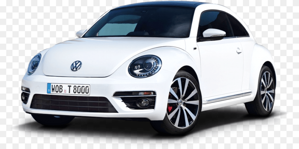 White Volkswagen Beetle Car Image Volkswagen New Beetle 2014, Alloy Wheel, Vehicle, Transportation, Tire Free Png Download
