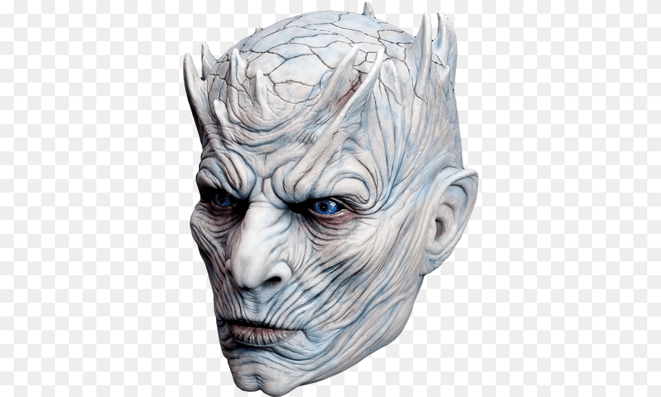 White Walker King Mask Game Of Thrones Night King Mask, Person, Face, Head, Portrait Free Png Download