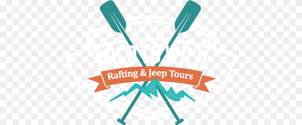 White Water Rafting Trips U0026 Jeep Tours In Colorado Utah And Graphic Design, Oars, Device, Grass, Lawn Free Png Download