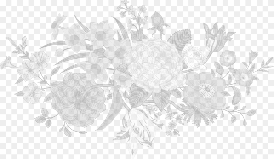 White Wedding Flowers Clip Art Freeuse Flower, Floral Design, Graphics, Pattern, Plant Png