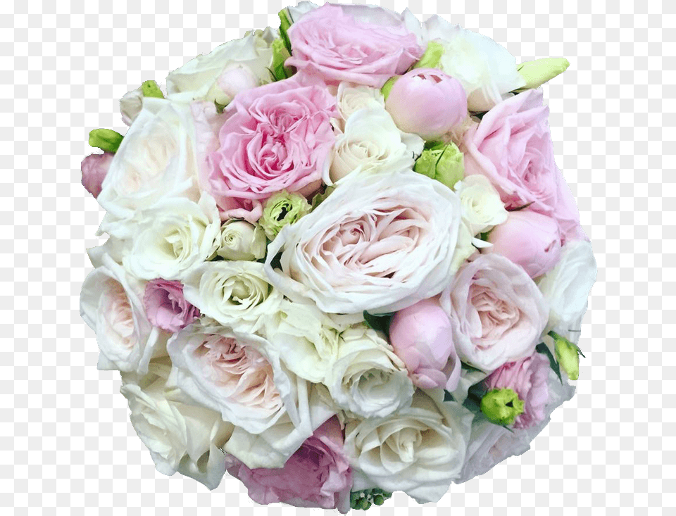 White Wedding Flowers Transparent Pink Wedding Bouquet Flowers, Rose, Plant, Flower, Flower Arrangement Png Image