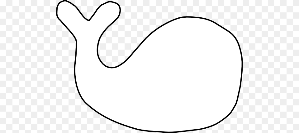 White Whale Outline Clip Art, Animal, Mammal, Rabbit, Smoke Pipe Free Png Download