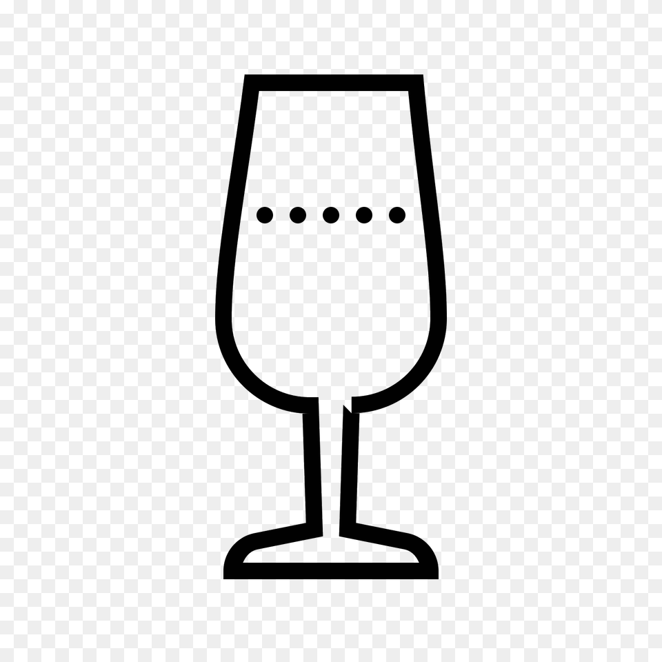 White Wine Icon, Gray Free Transparent Png