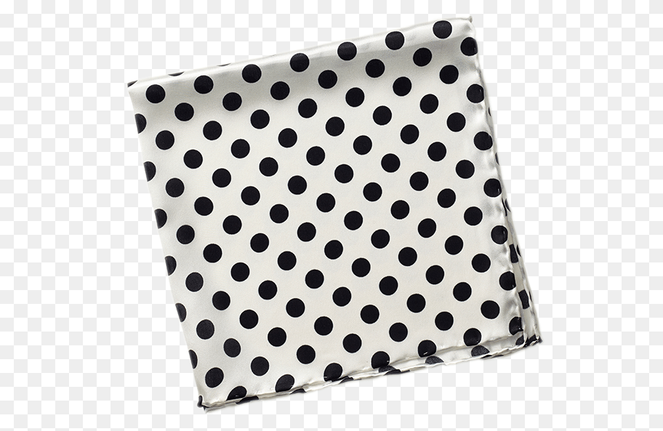 White With Black Polka Dot, Pattern, Polka Dot, Accessories, Bag Free Png Download