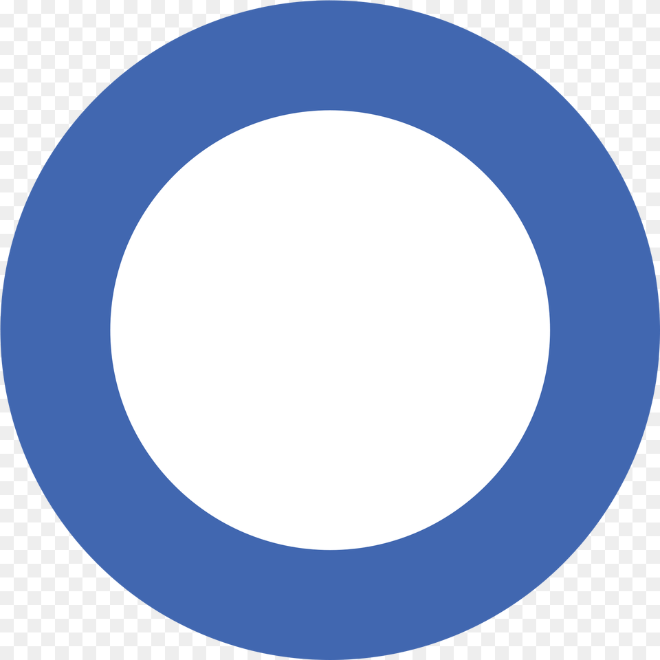 White With Blue Circle Logo Portrait Of A Man, Oval, Disk, Sphere Png Image