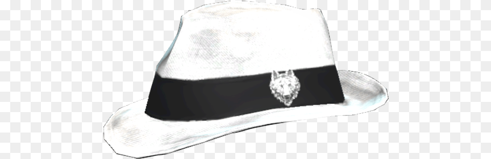 White Wolf Fedora Cowboy Hat, Accessories, Clothing, Diamond, Gemstone Free Png