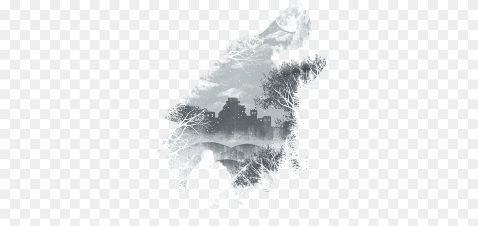 White Wolf Transparent 4 Image Snow, Ice, Outdoors, Nature, Adult Free Png