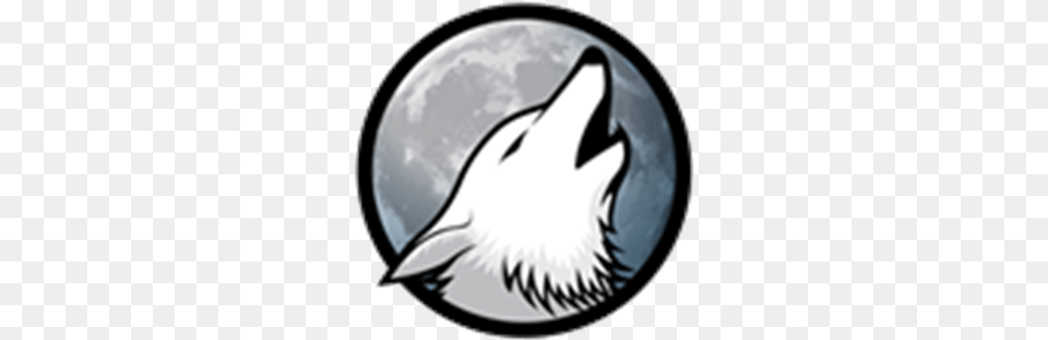 White Wolves Logo Roblox Emblem, Animal, Beak, Bird, Clothing Free Png