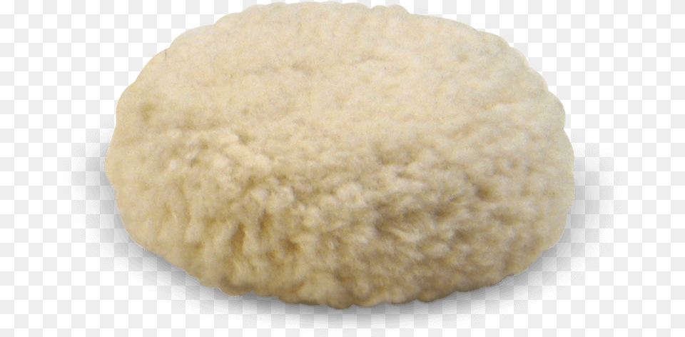 White Wool Heavy Cutting Pad For Mini Backing Plate Peanut Butter Cookie, Dough, Food Free Png