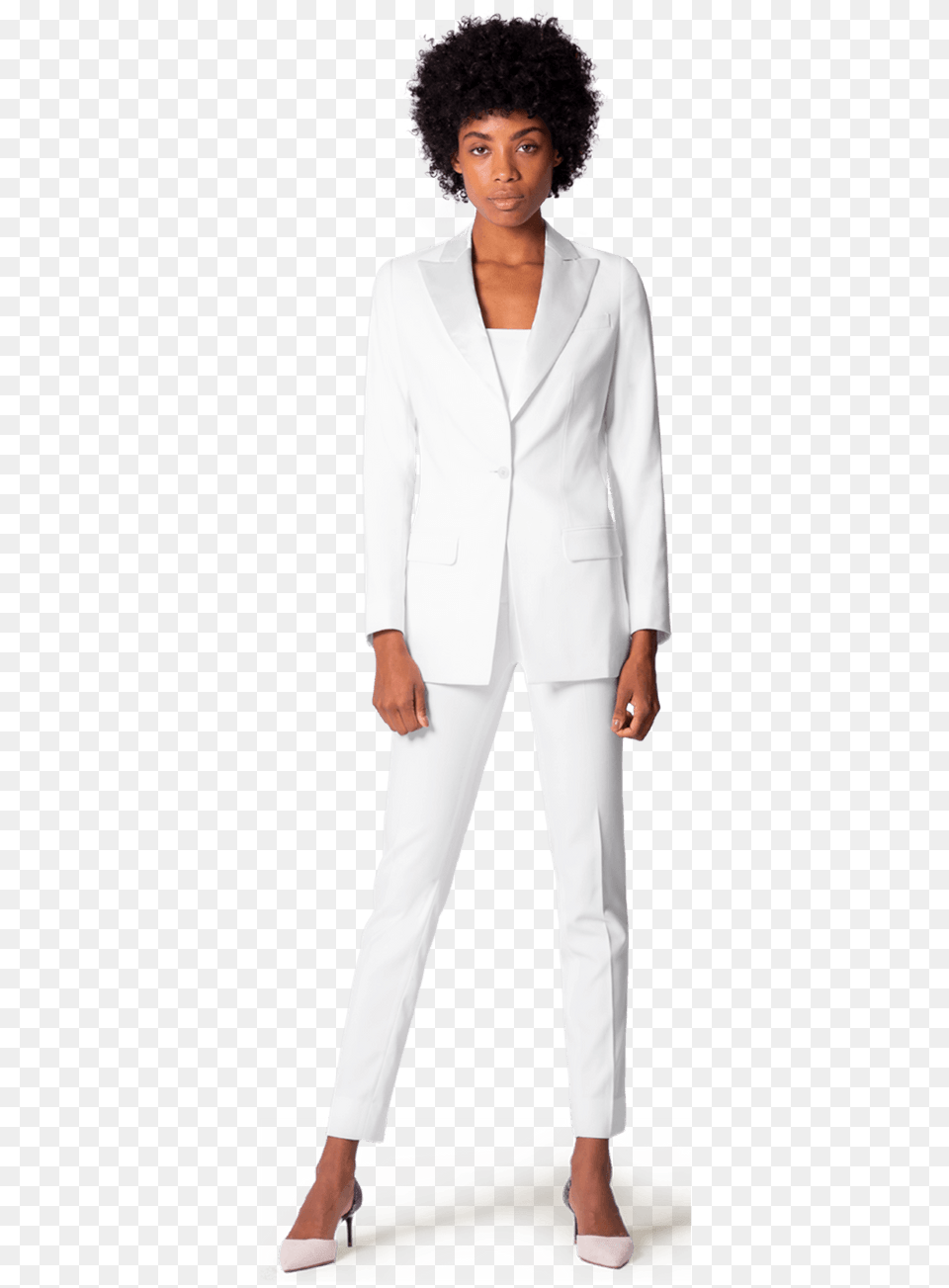 White Wool Tuxedo With Wide White Lapels White Suits, Suit, Clothing, Formal Wear, Coat Png