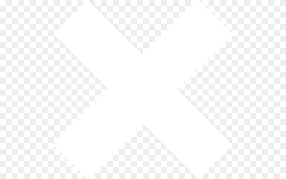 White X Mark Icon Transparent Background White X, Cutlery Png Image
