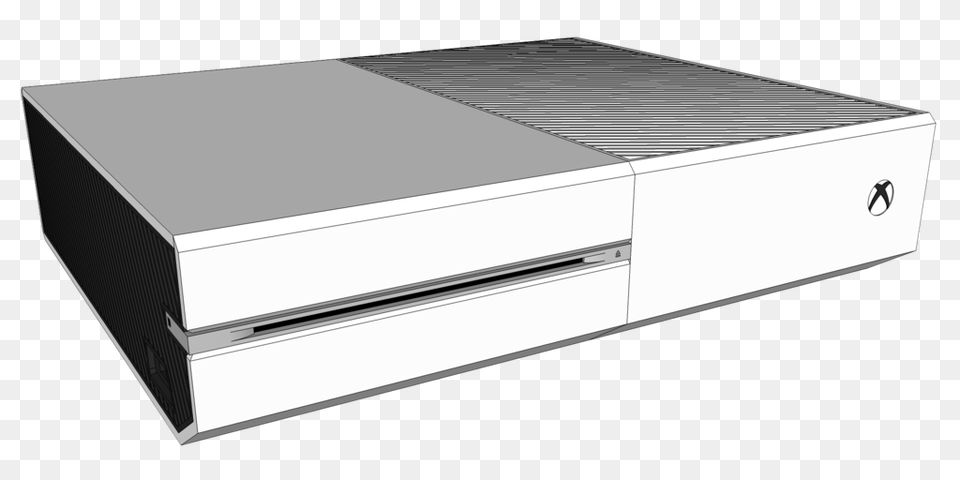 White Xbox One, Drawer, Furniture, Cabinet, Computer Hardware Free Png Download