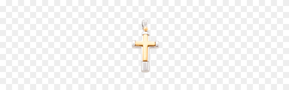 White Yellow Gold Cross, Symbol Png