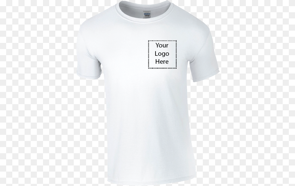 White Your Logo Here Ian Brown T Shirt, Clothing, T-shirt Free Png Download