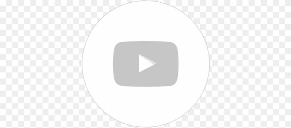 White Youtube Icon Images Transparent U2013 Dot, Disk Png Image