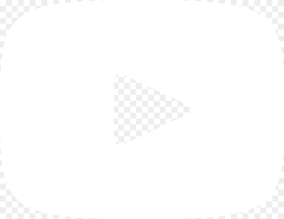 White Youtube Logo, Triangle, Arrow, Arrowhead, Weapon Png