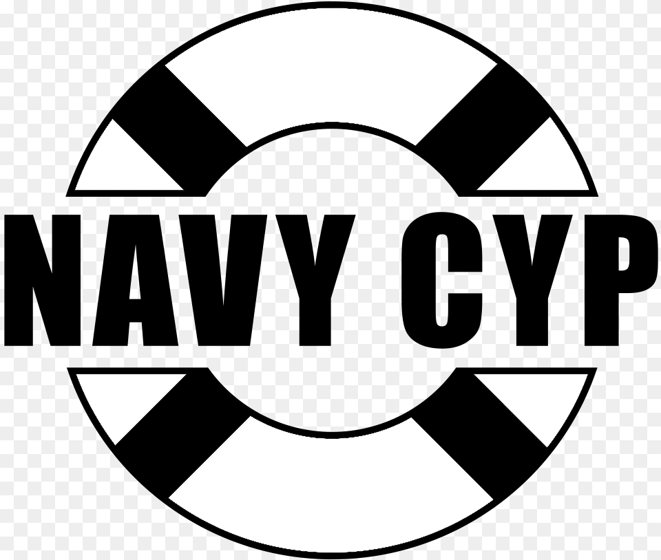 White Youtube Logo Navy Cyp Logo Transparent Navy Cyp Logo, Symbol, Person Free Png