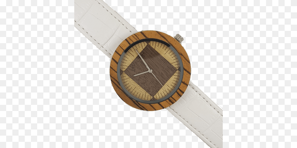 White Zebra Woodzee Za Zebra Stripe Analog Watch, Arm, Body Part, Person, Wristwatch Free Transparent Png