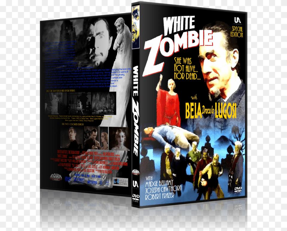 White Zombie, Advertisement, Poster, Female, Child Free Transparent Png