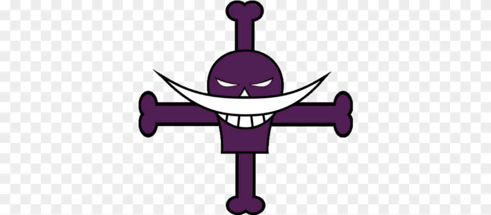 Whitebeard Pirates Roblox Whitebeard Jolly Roger, Purple, Symbol, Cross, Face Png Image