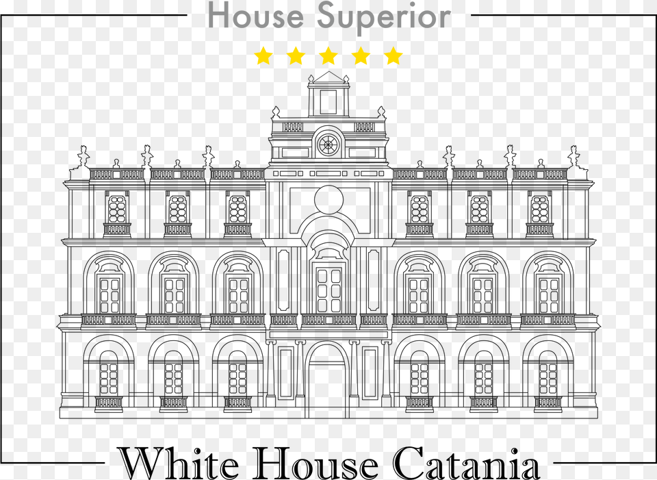 Whitehouse Vector Doodle Architecture, Symbol Free Png