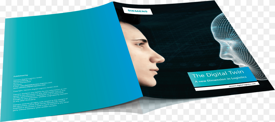 Whitepaper Digital Twin Brochure, Advertisement, Poster, Face, Head Png Image