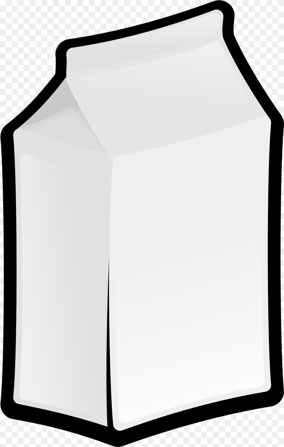 Whiterectangleangle Milk Carton Cartoon No Background, Mailbox Free Png