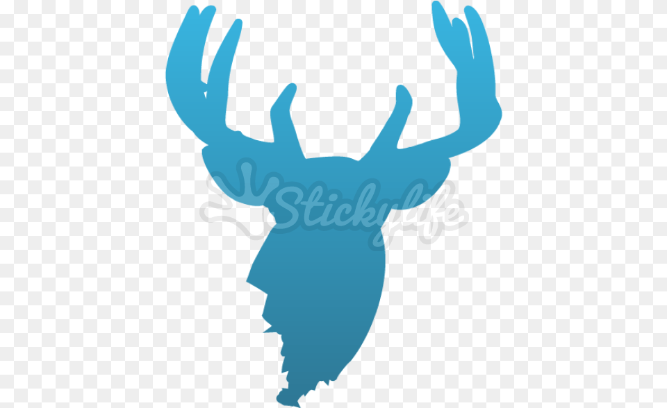 Whitetail Buck Decal Illustration, Baby, Person, Antler Free Transparent Png