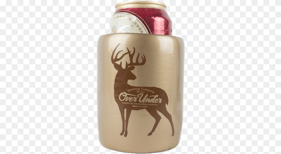 Whitetail Silhouette Kan Kooler Elk, Alcohol, Beer, Beverage Free Png