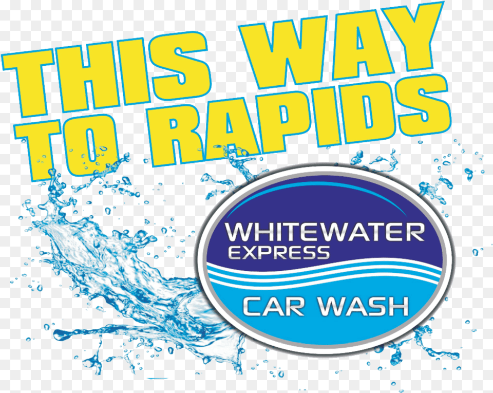 Whitewater Express Your Neighborhood Car Wash In Cypress Liquid Gold Paint Splash, Advertisement, Poster, Water, Book Free Png Download