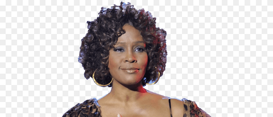 Whitney Houston Face Whitney Houston Funeral, Woman, Neck, Photography, Portrait Png