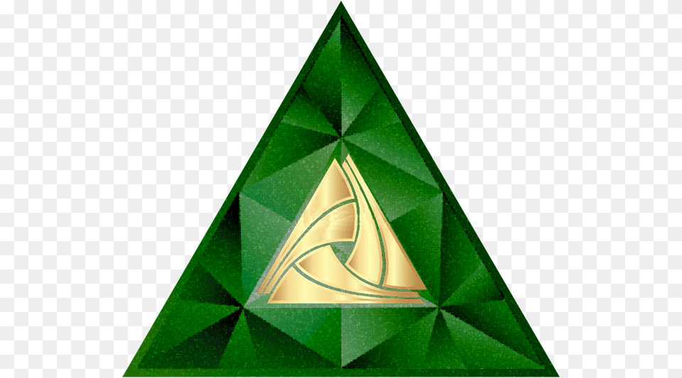 Who Are We U2013 Green Triangle Triangle, Accessories, Gemstone, Jewelry Free Png