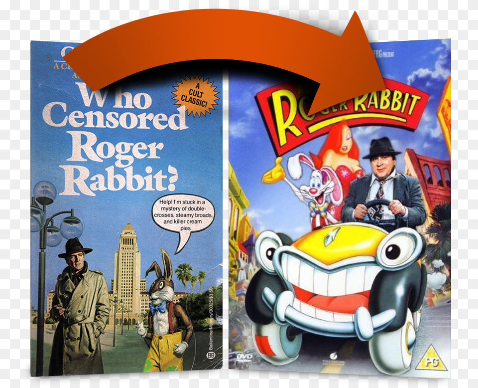 Who Censored Roger Rabbit Wikipedia Mandegar Info Framed Roger Rabbit, Publication, Book, Adult, Person Png Image