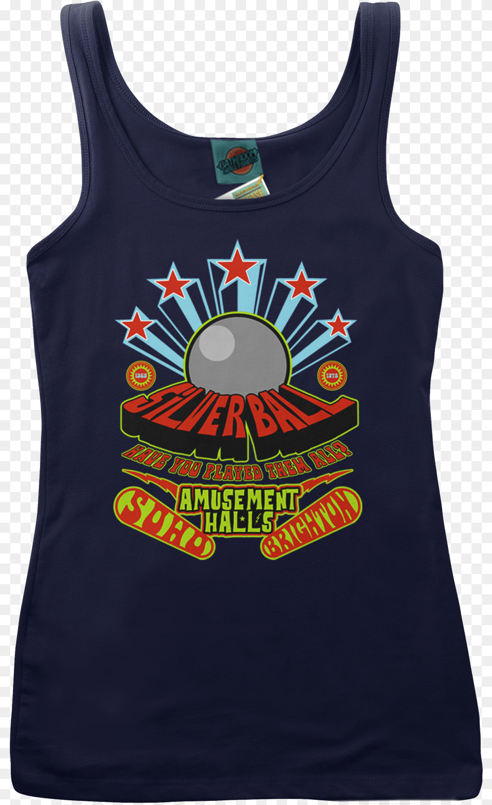 Who Inspired Pinball Wizard Silver Ball Amusement Hall Shirt, Clothing, Tank Top Free Png Download