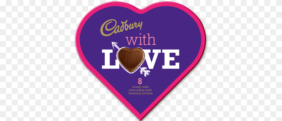 Who Invented The Heart Shaped Box Of Chocolates Cadbury Chocolate, Disk, Purple, Balloon Free Png