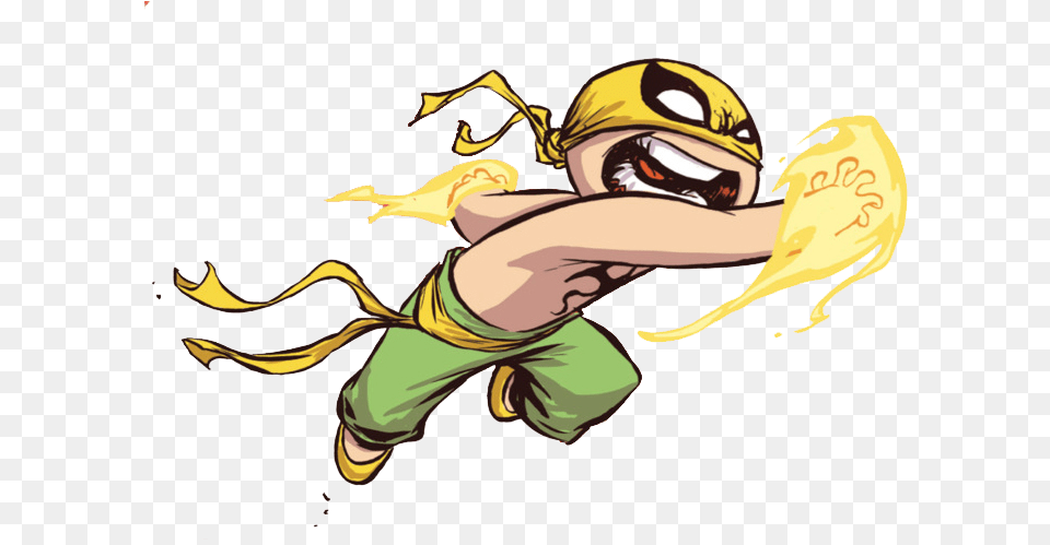 Who Is Iron Fist Chibi Iron Fist, Animal, Bee, Insect, Invertebrate Free Transparent Png