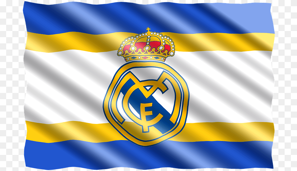 Who Is The Richest Football Club In Real Madrid Flag, Badge, Logo, Symbol, Emblem Free Transparent Png