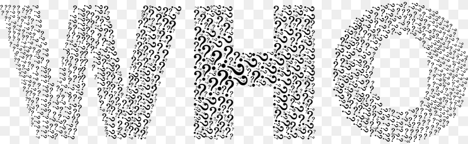 Who Question Marks Unknown Ask Typography Type Question Marks, Gray Png Image