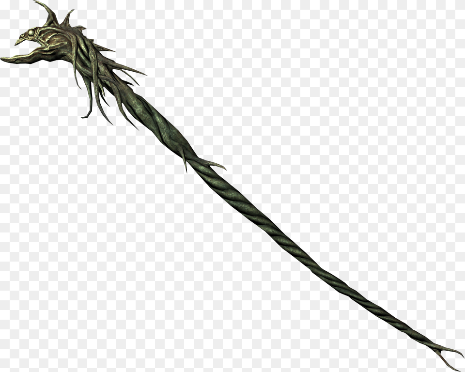 Who Wants Mannimarcoquots Staff Elder Scrolls Online Plant, Sword, Weapon, Blade, Dagger Png Image