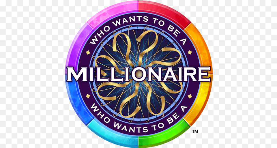 Who Wants To Be A Millionaire Trivia Quiz Game 19 Wants To Be A Millionaire Quiz Book, Logo, Machine, Spoke, Disk Png